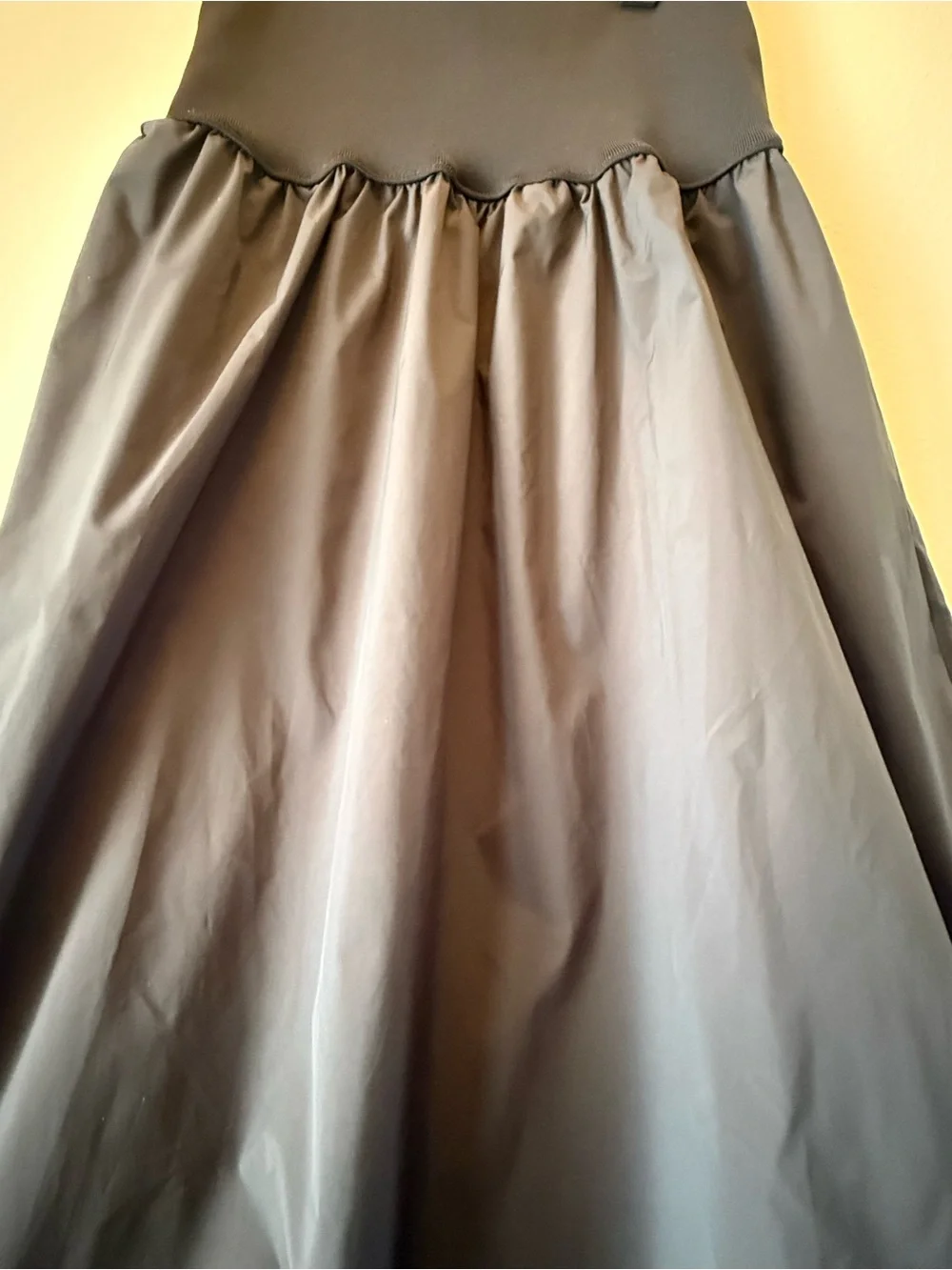 Emerson Lang Black Balloon Midi Skirt - Women’s Size Medium Elegant Chic